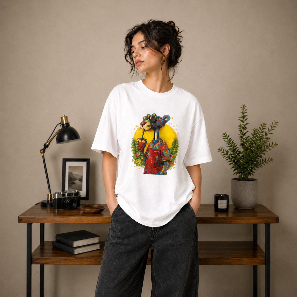 Panther Pop Ladies Tee