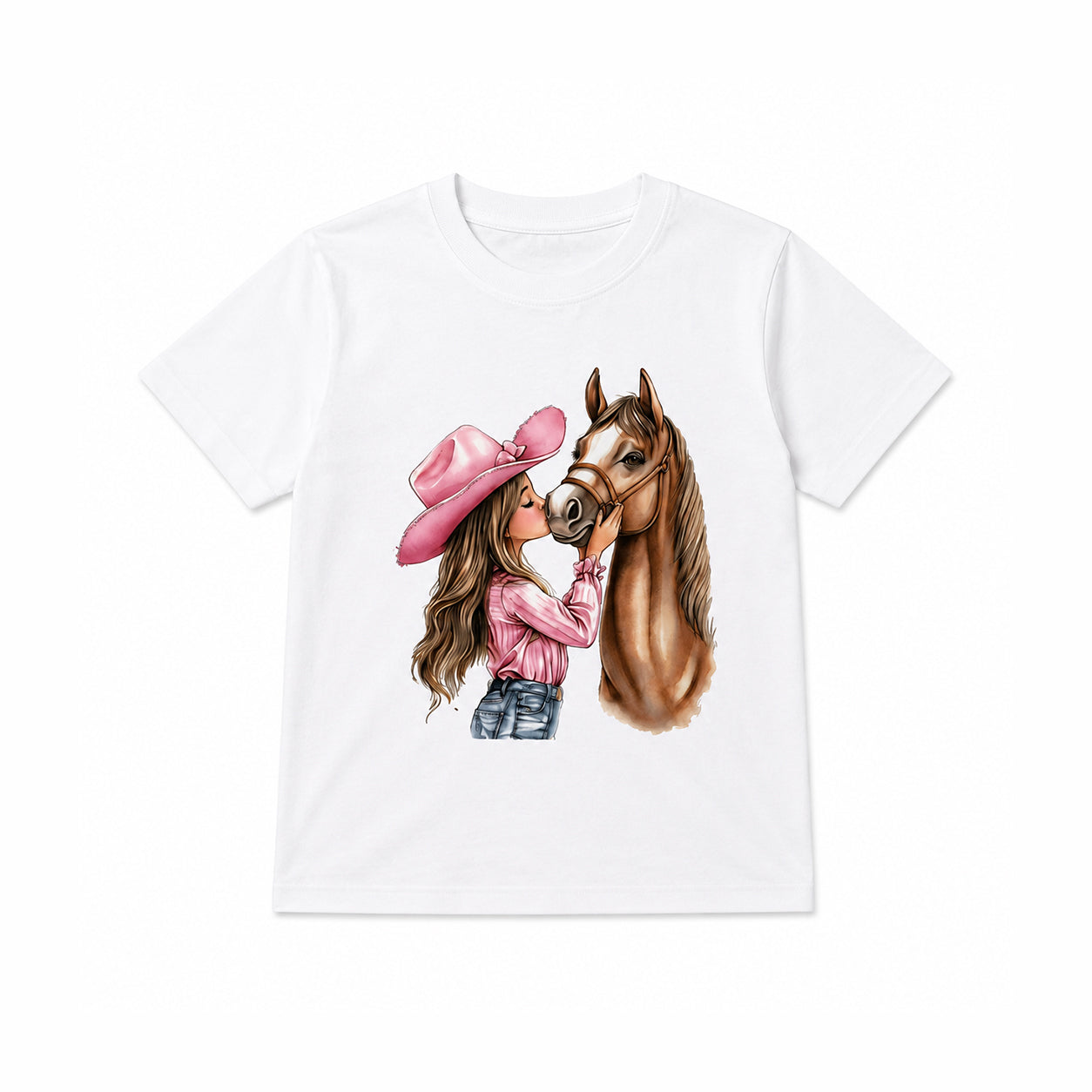 My Horse Hand-Embellished Girls Tee