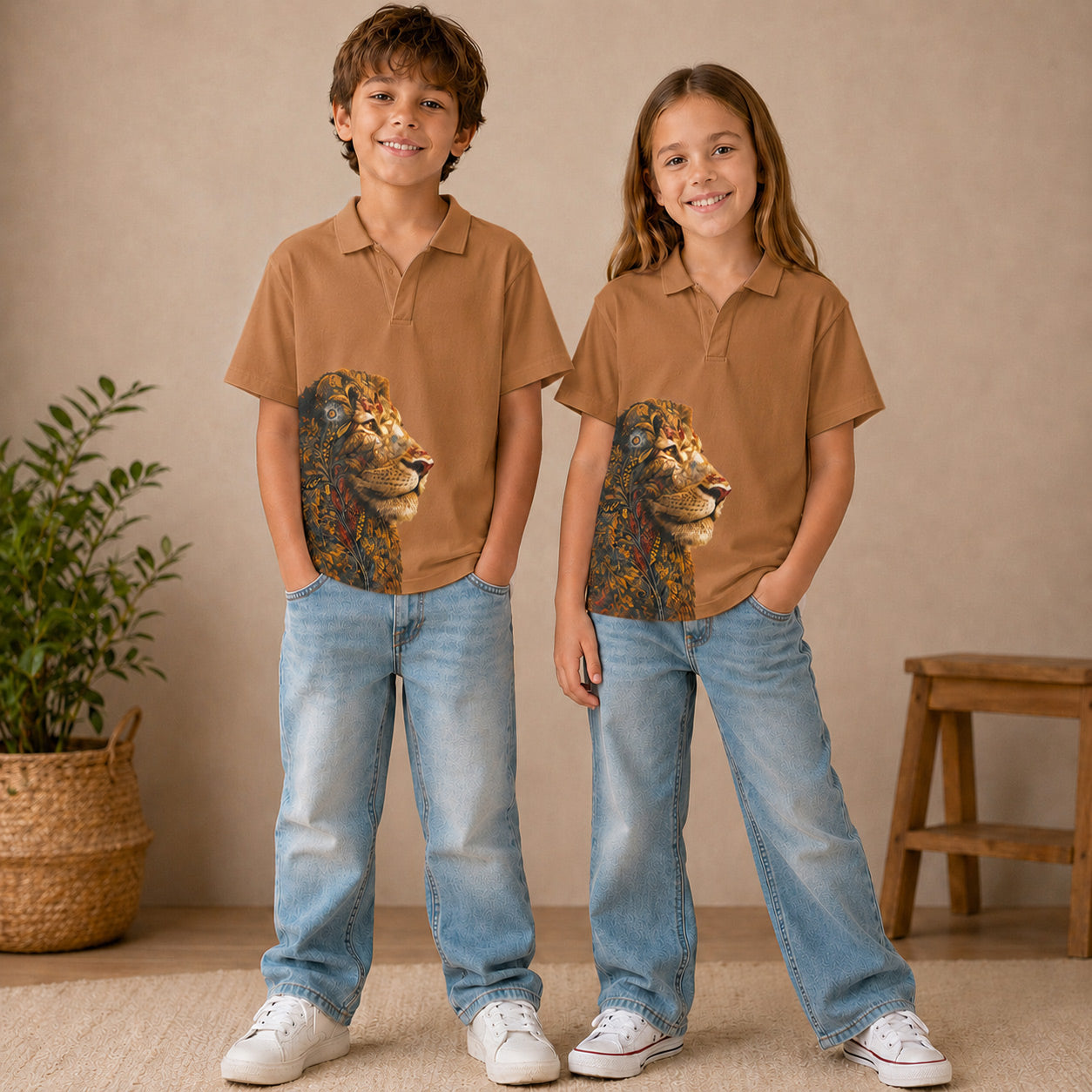 King’s Aura Hand-Embellished Kids Tee