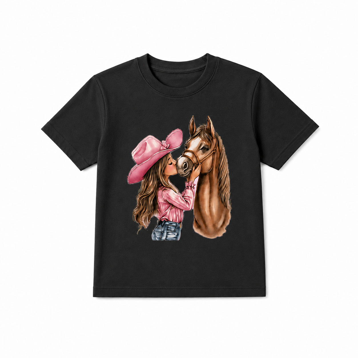 My Horse Hand-Embellished Girls Tee