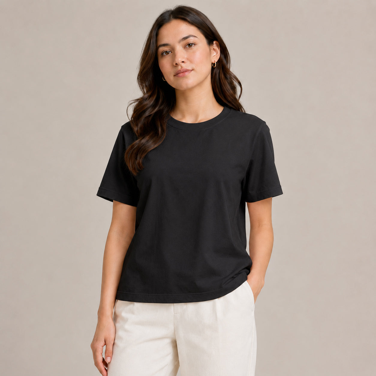 Crew Neck Tee