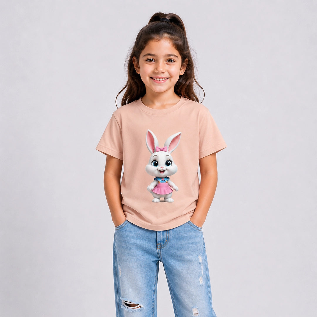 Bunny Bliss Girls Tee
