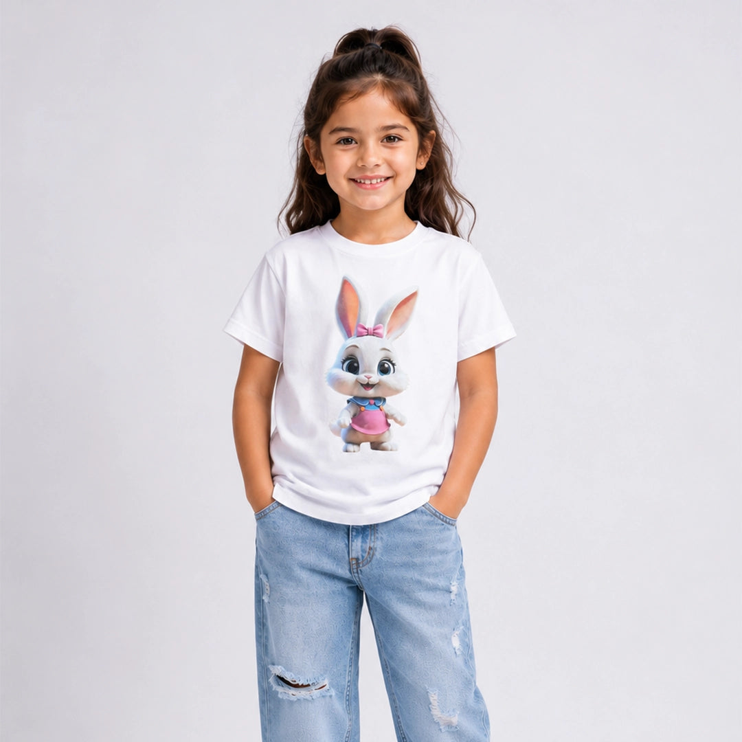 Bunny Bliss Girls Tee