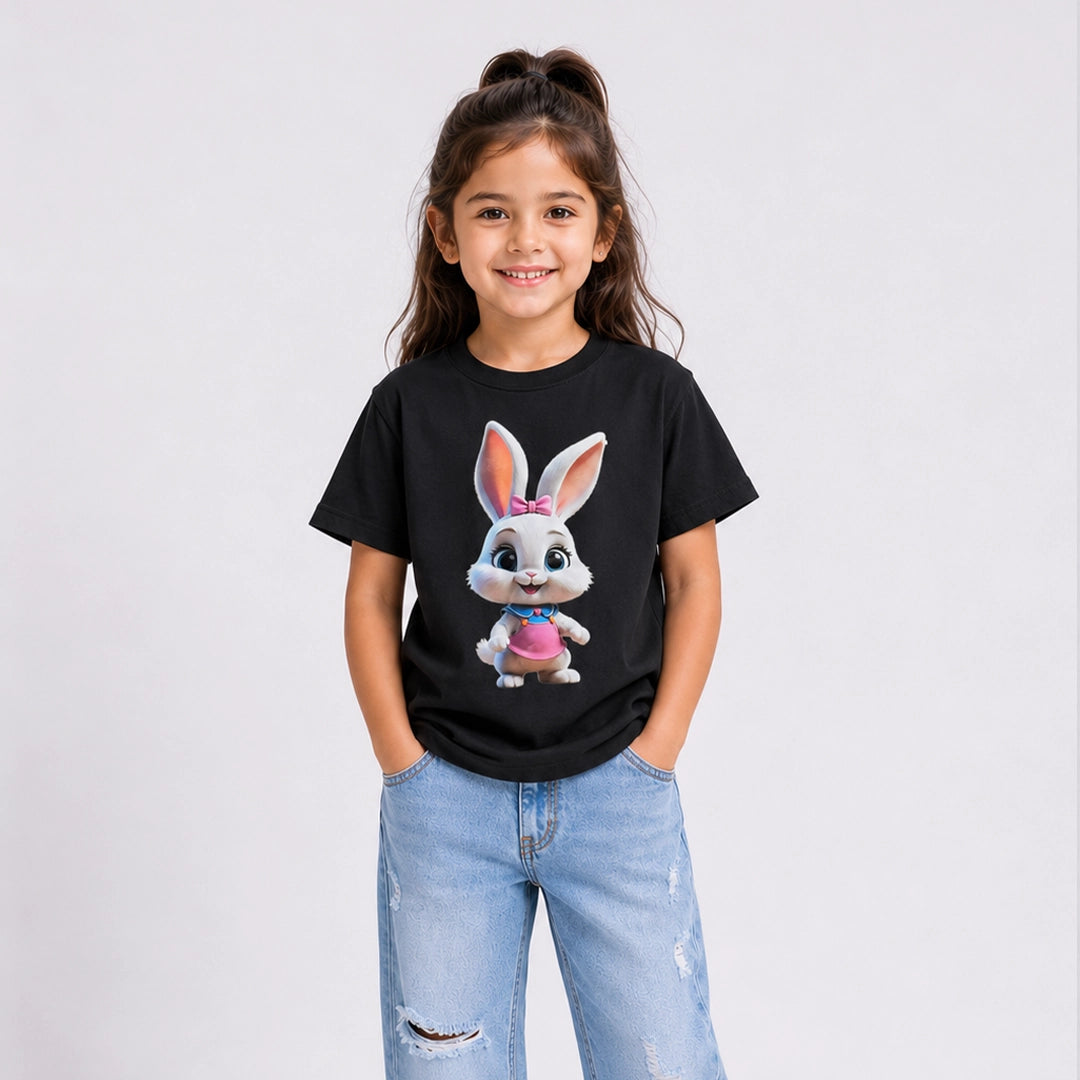 Bunny Bliss Girls Tee