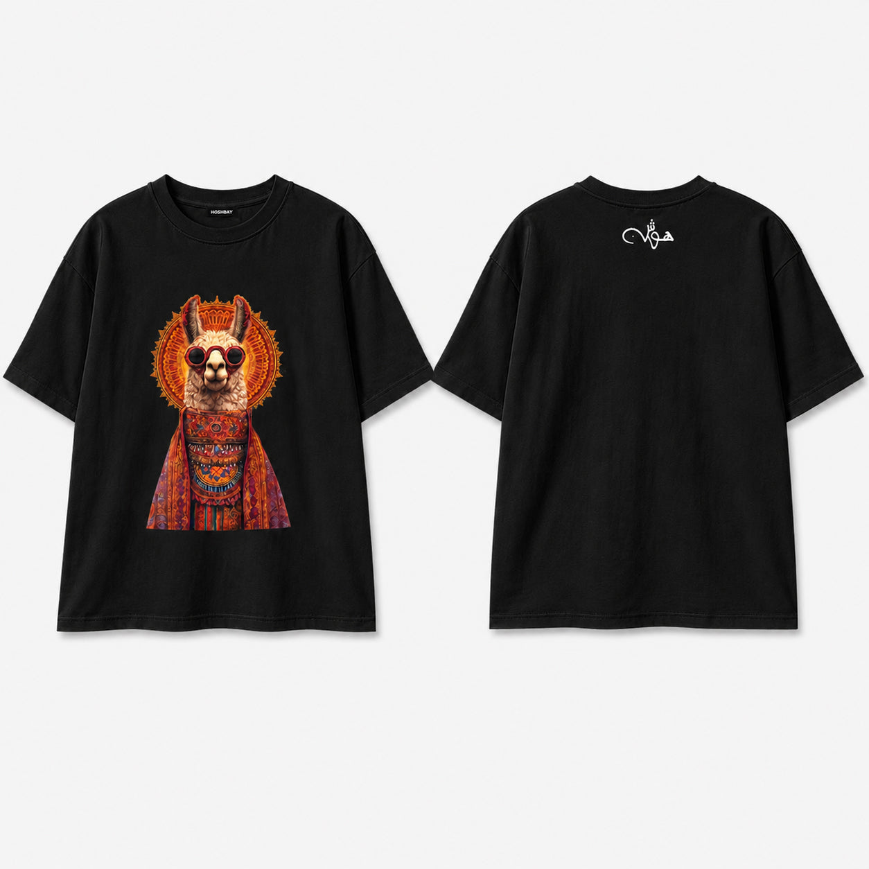 Llama Hand-Embellished Tee