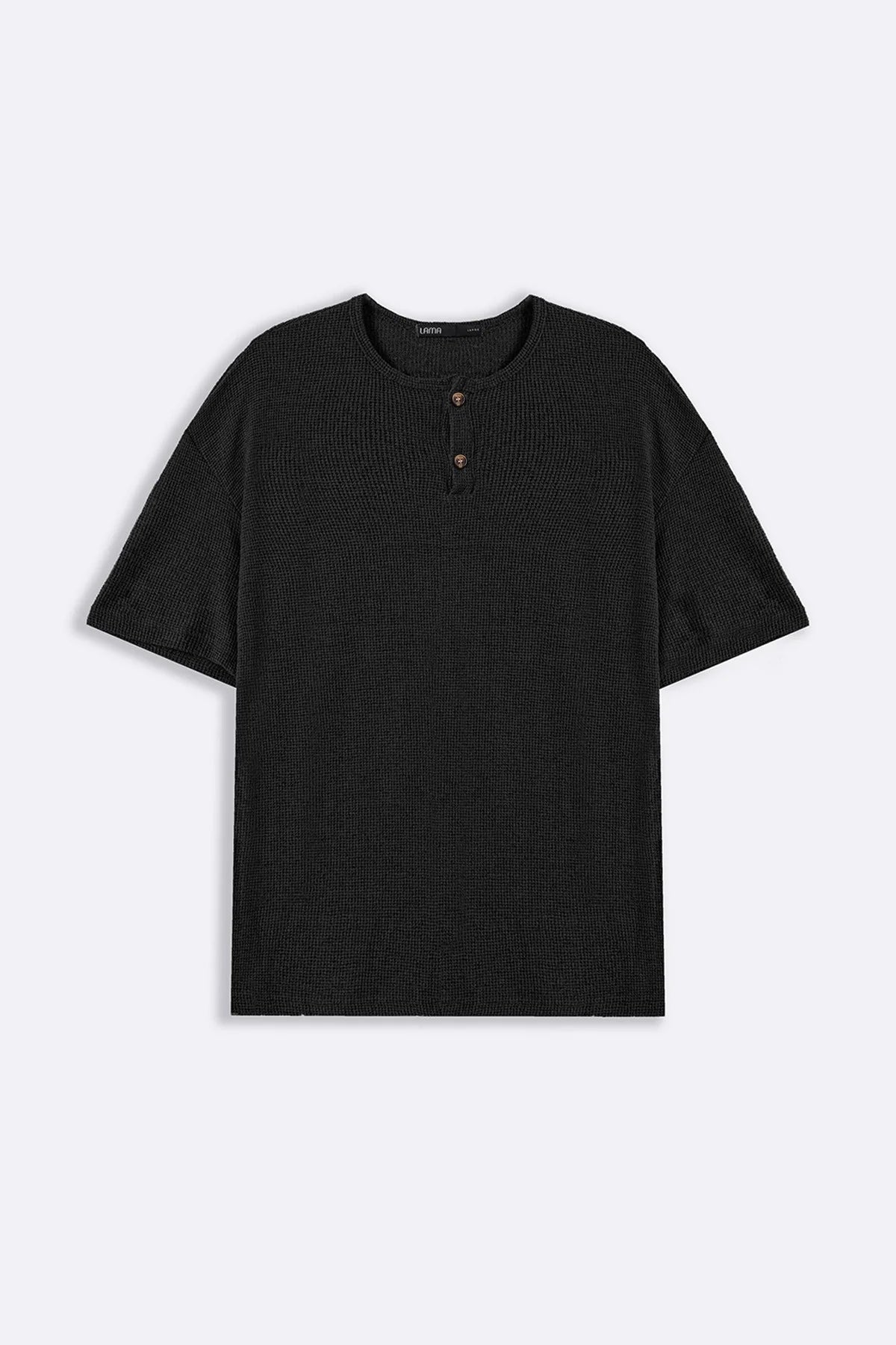 Jacquard Henley