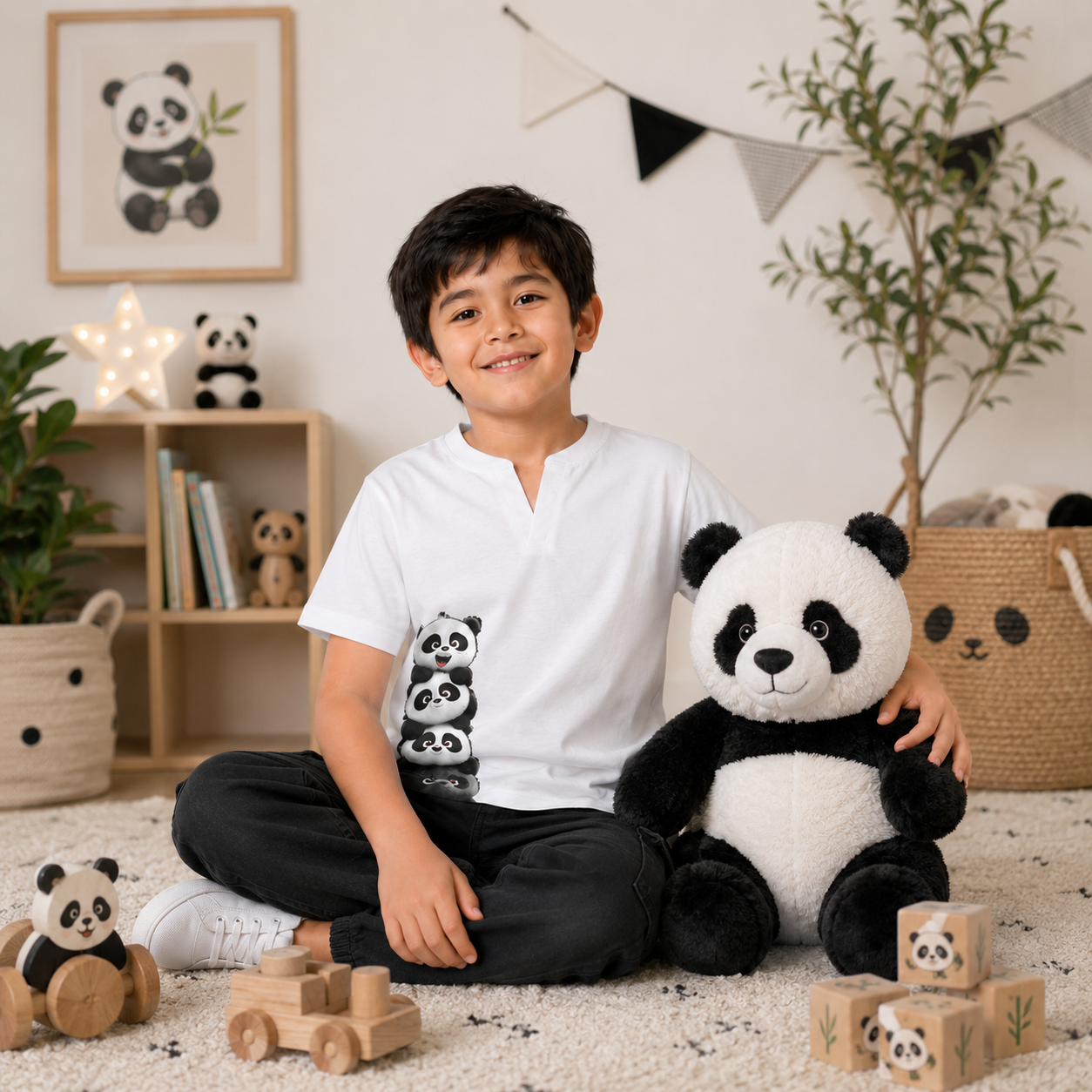 Panda Squad Kids Tee