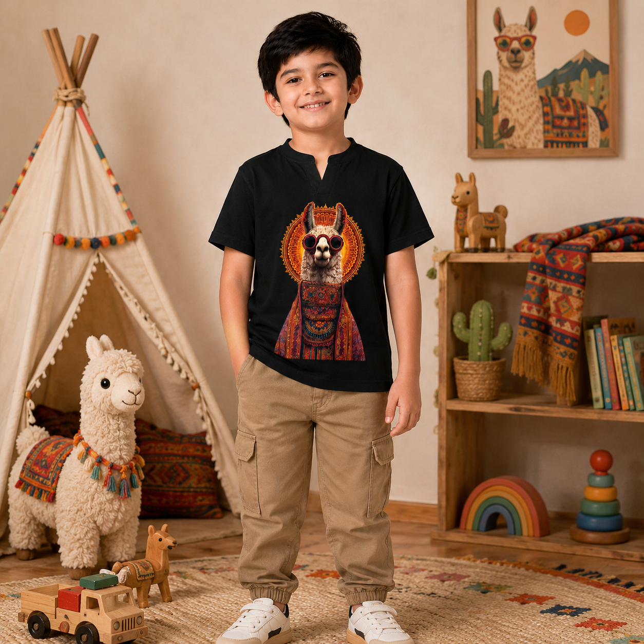 Royal Llama Kids Tee