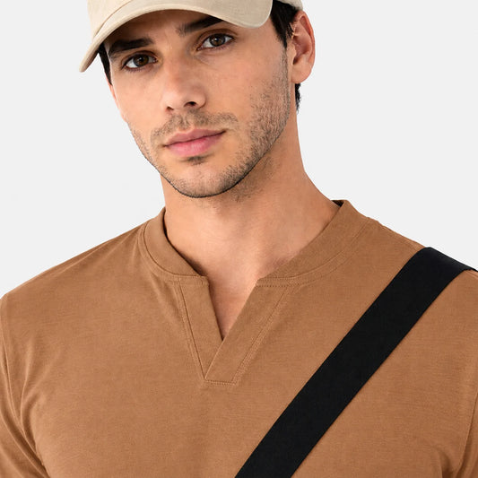Split Neck Tee