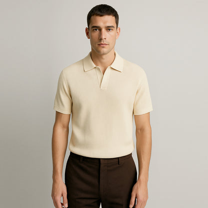 Beige Polo Shirt