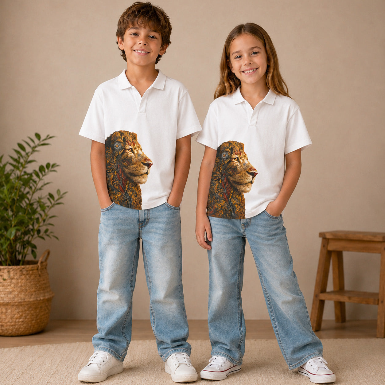 King’s Aura Hand-Embellished Kids Tee