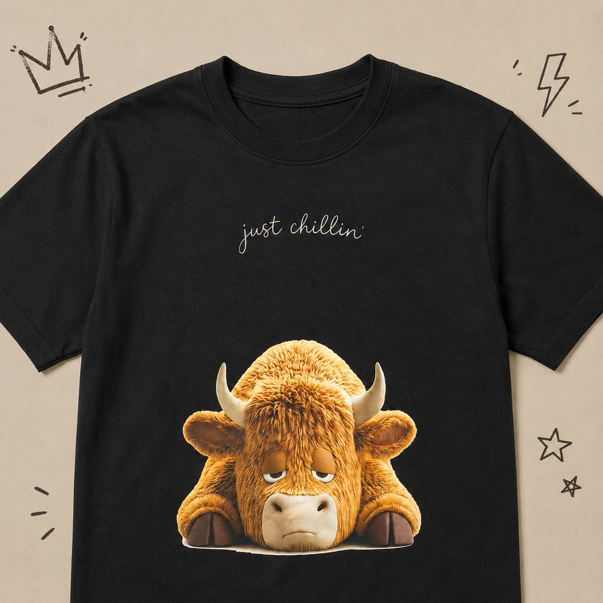 Just Chillin Kids Tee