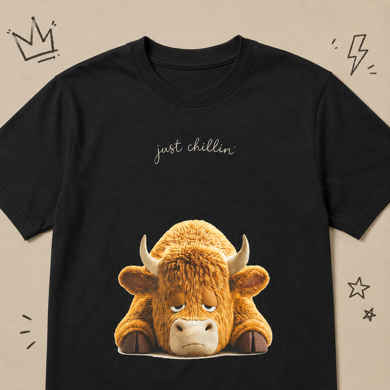 Just Chillin Kids Tee