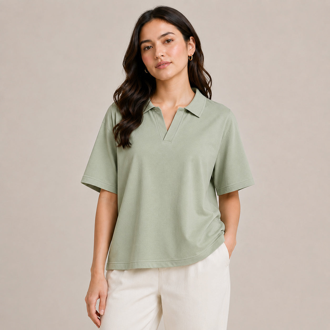 V-Placked-Polo