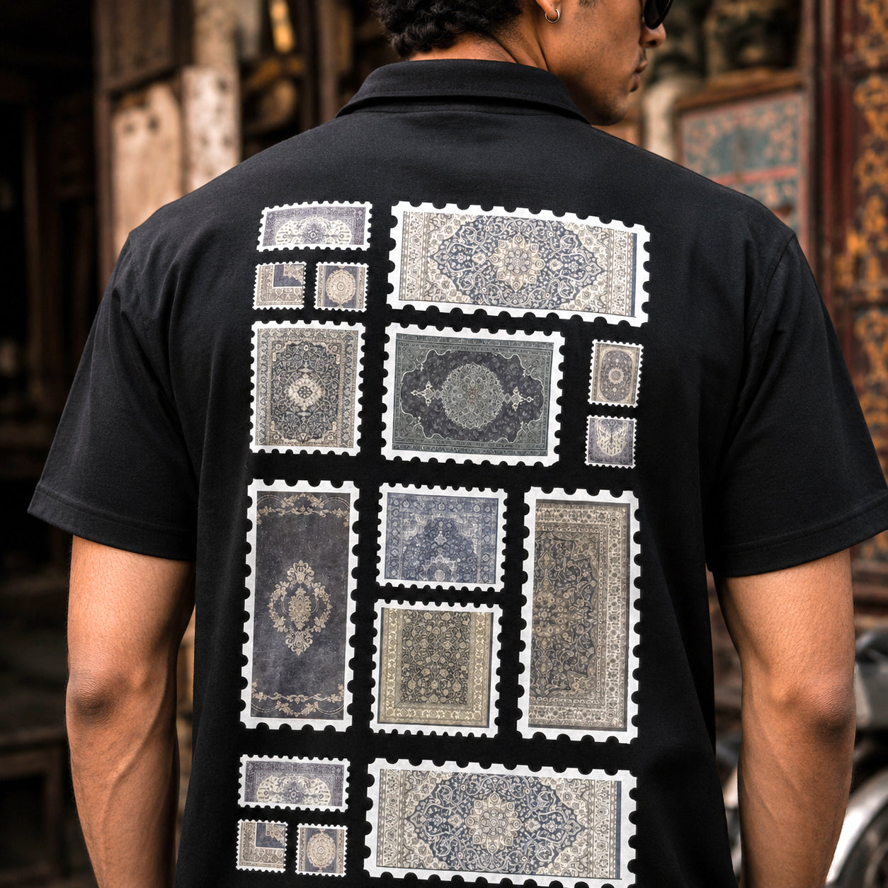 Persian Stamp Polo Tee