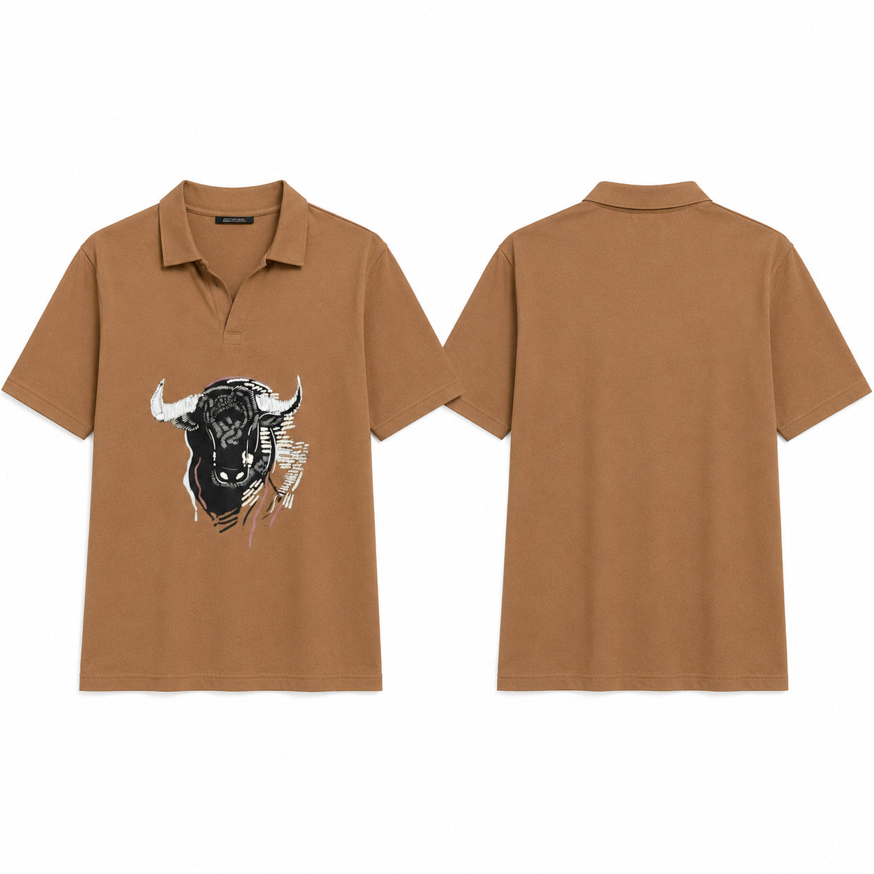 Shadow Bull Polo Tee