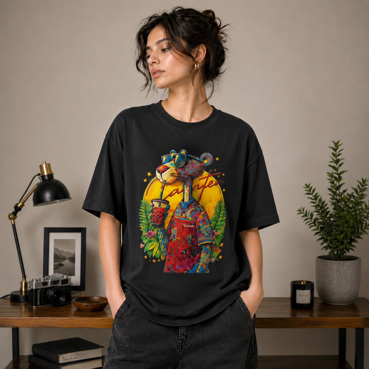 Panther Pop Ladies Tee