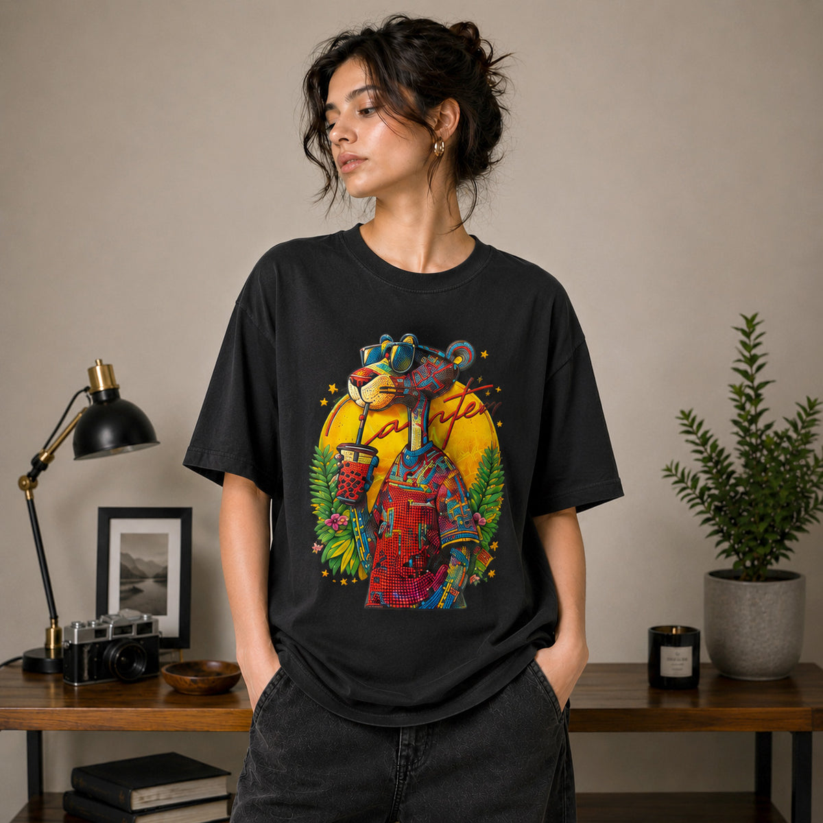 Panther Pop Ladies Tee