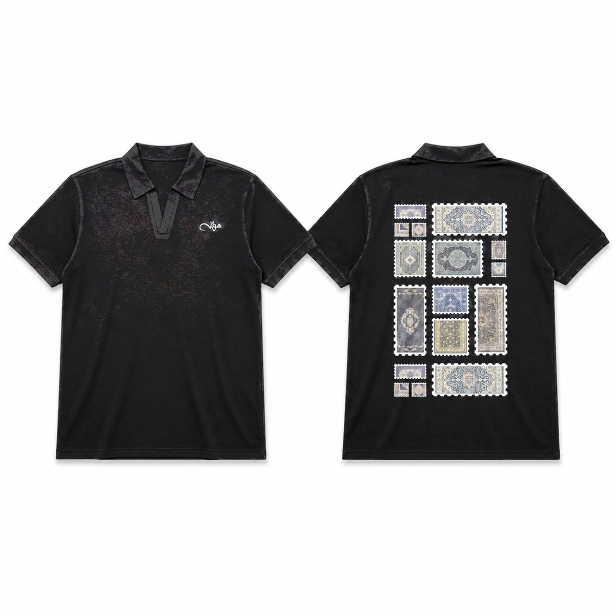 Persian Stamp Polo Tee