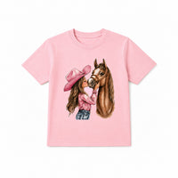 My Horse Hand-Embellished Girls Tee