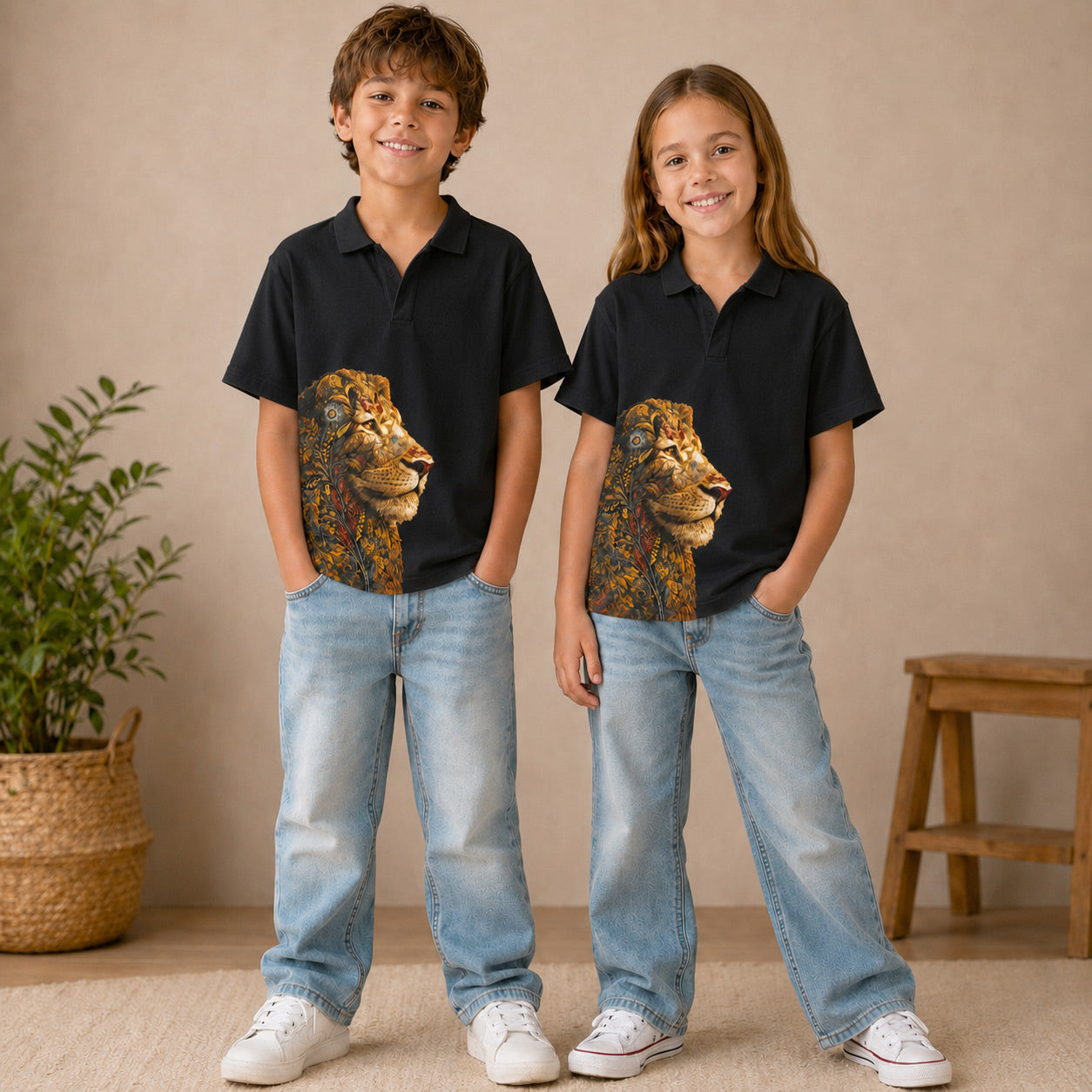 King’s Aura Hand-Embellished Kids Tee