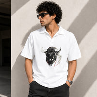 Shadow Bull Polo Tee