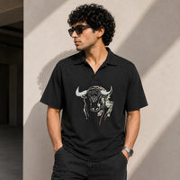 Shadow Bull Polo Tee