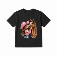 My Horse Hand-Embellished Girls Tee