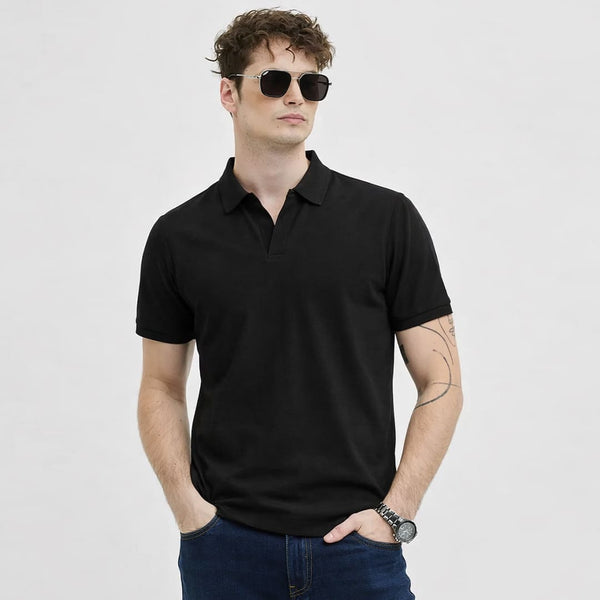 V-Placket Polo