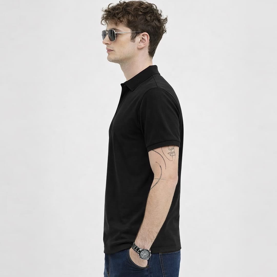 V-Placket Polo