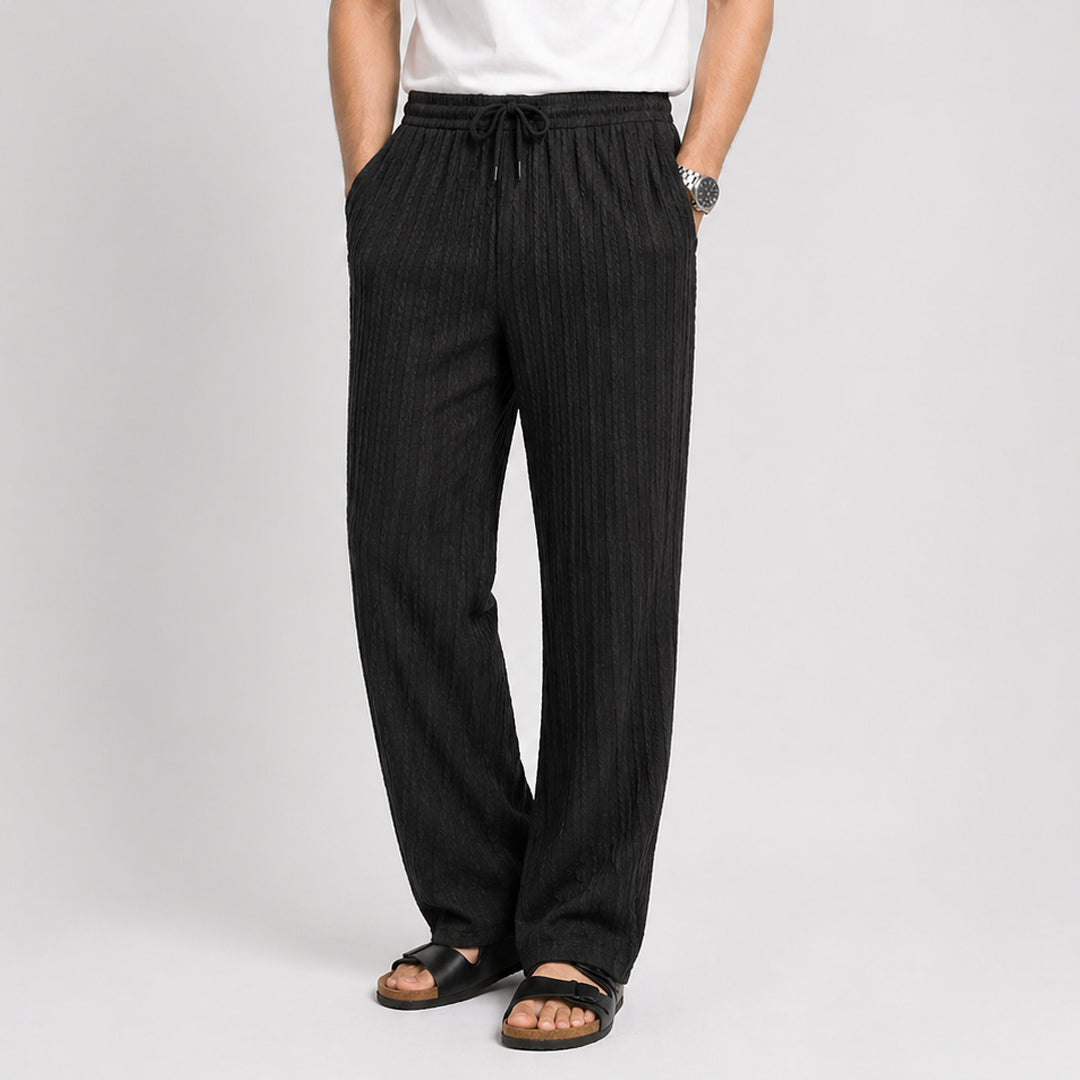 Weaved Coord-Trousers