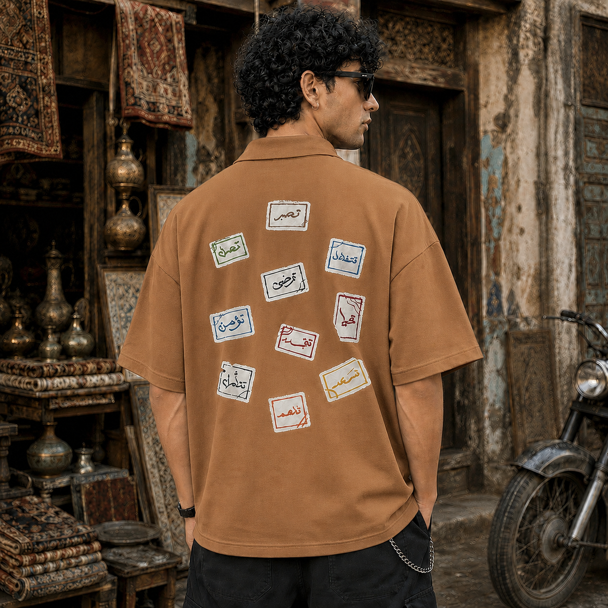 Naqsh Stamp Polo Tee
