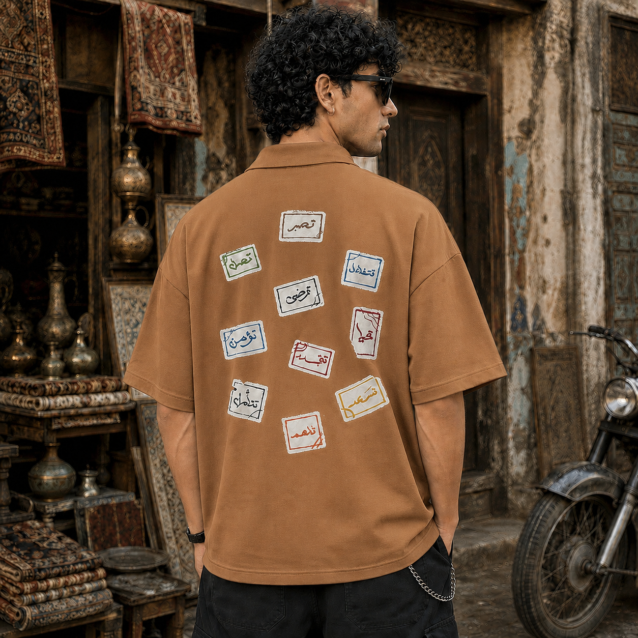 Naqsh Stamp Polo Tee