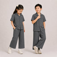 Weaved Kids Coord Set