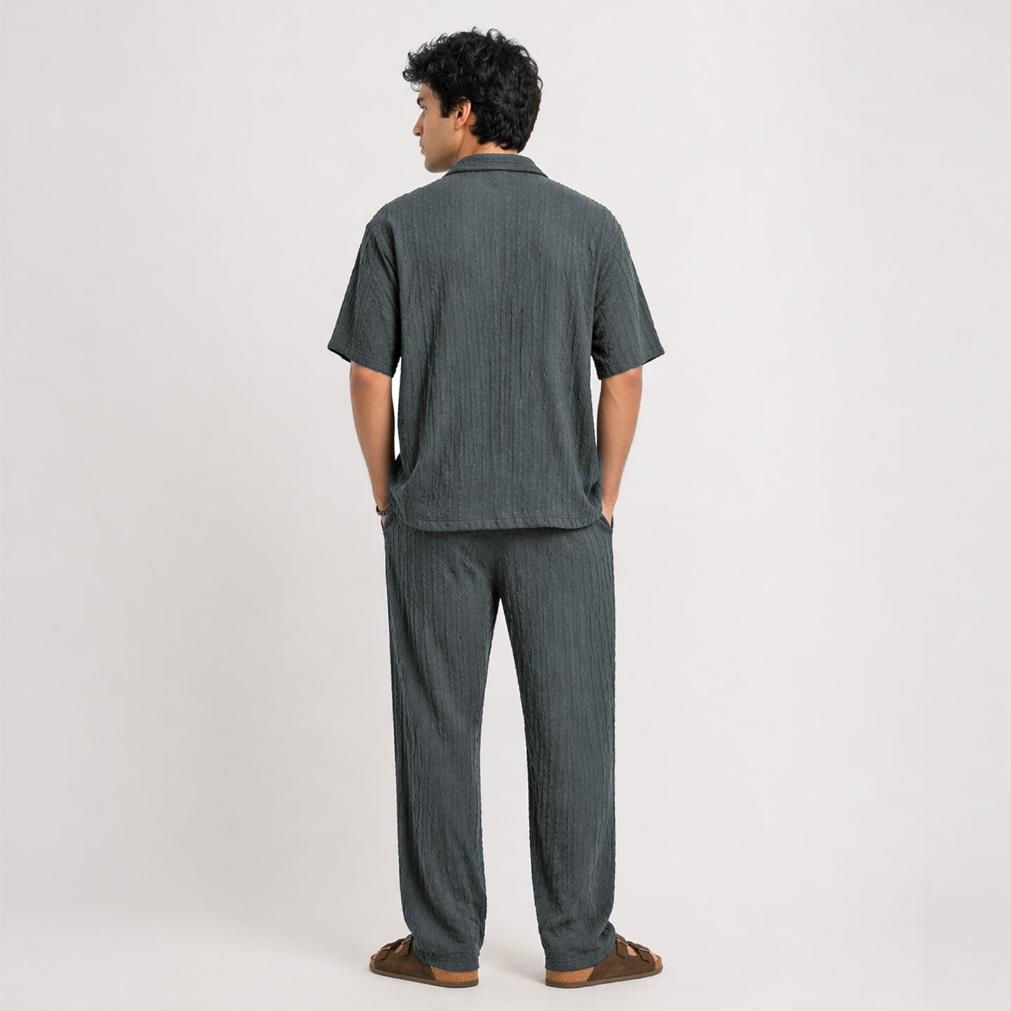 Weaved Coord-Trousers