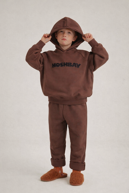 HOSHBAY Ultra-Soft Kids Embroidered Tracksuit