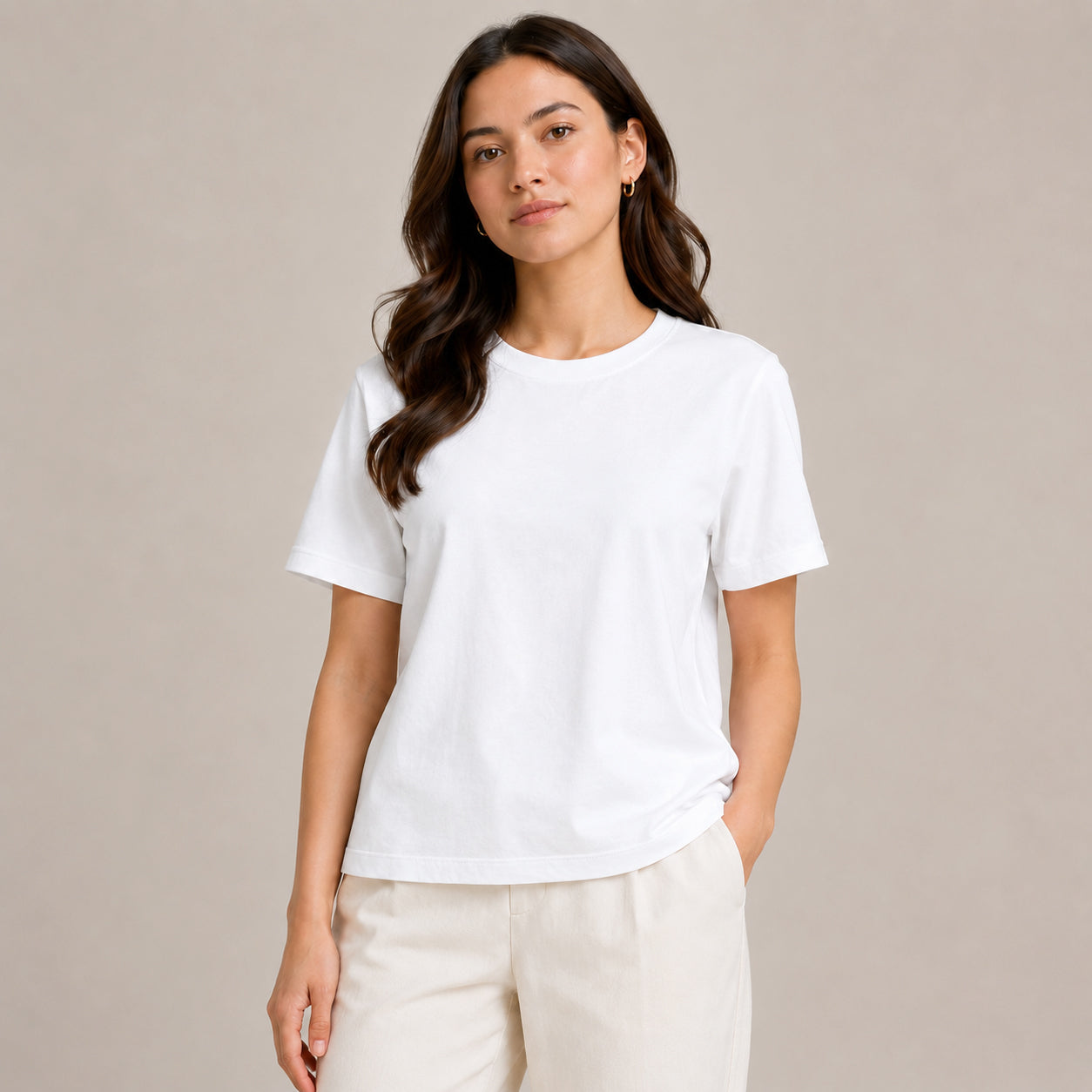 Crew Neck Tee