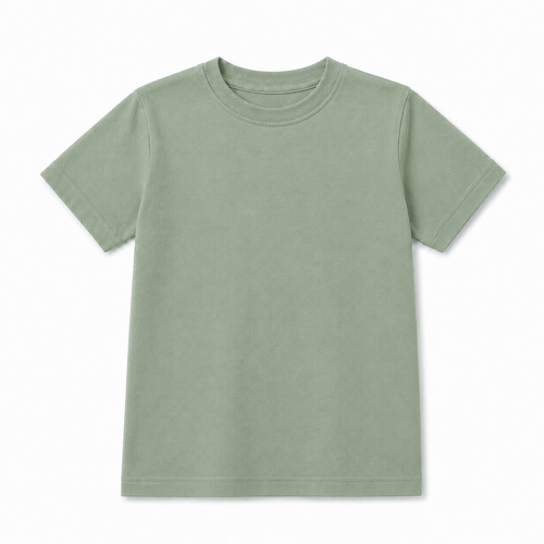 Crew Neck Kids Tee
