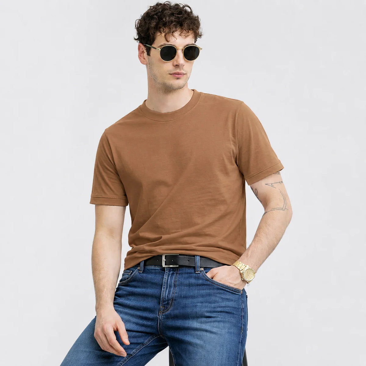 Crew Neck Tee