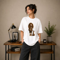 Curly Charm Hand-Embellished Ladies Tee