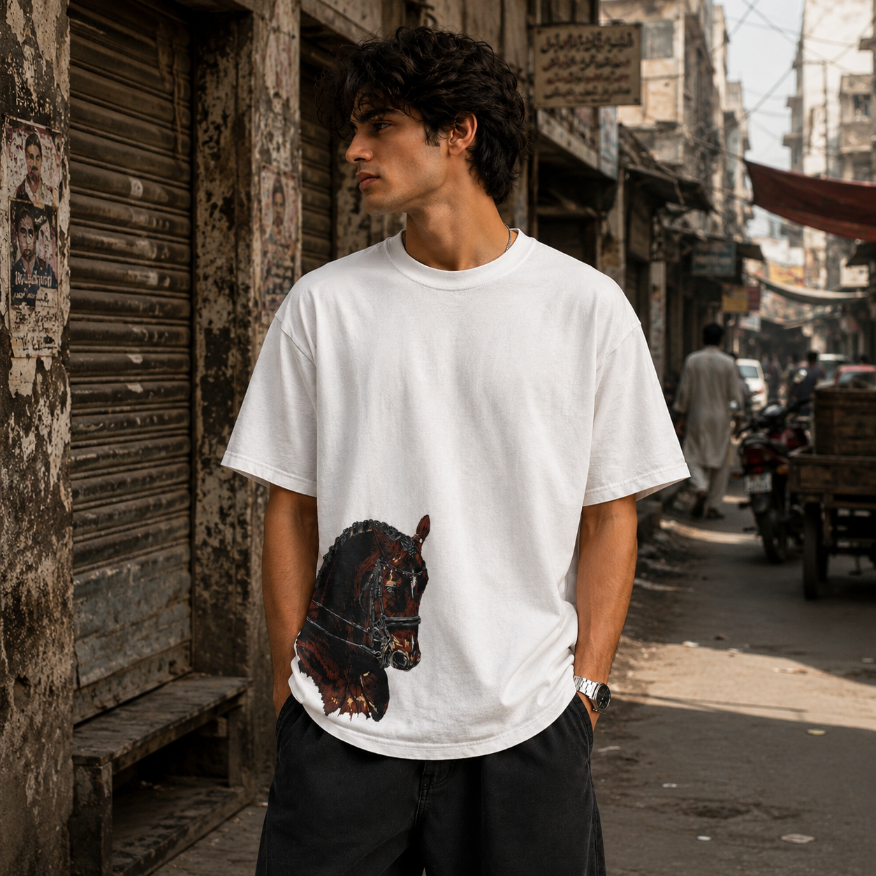 Dark mane Men T-shirt