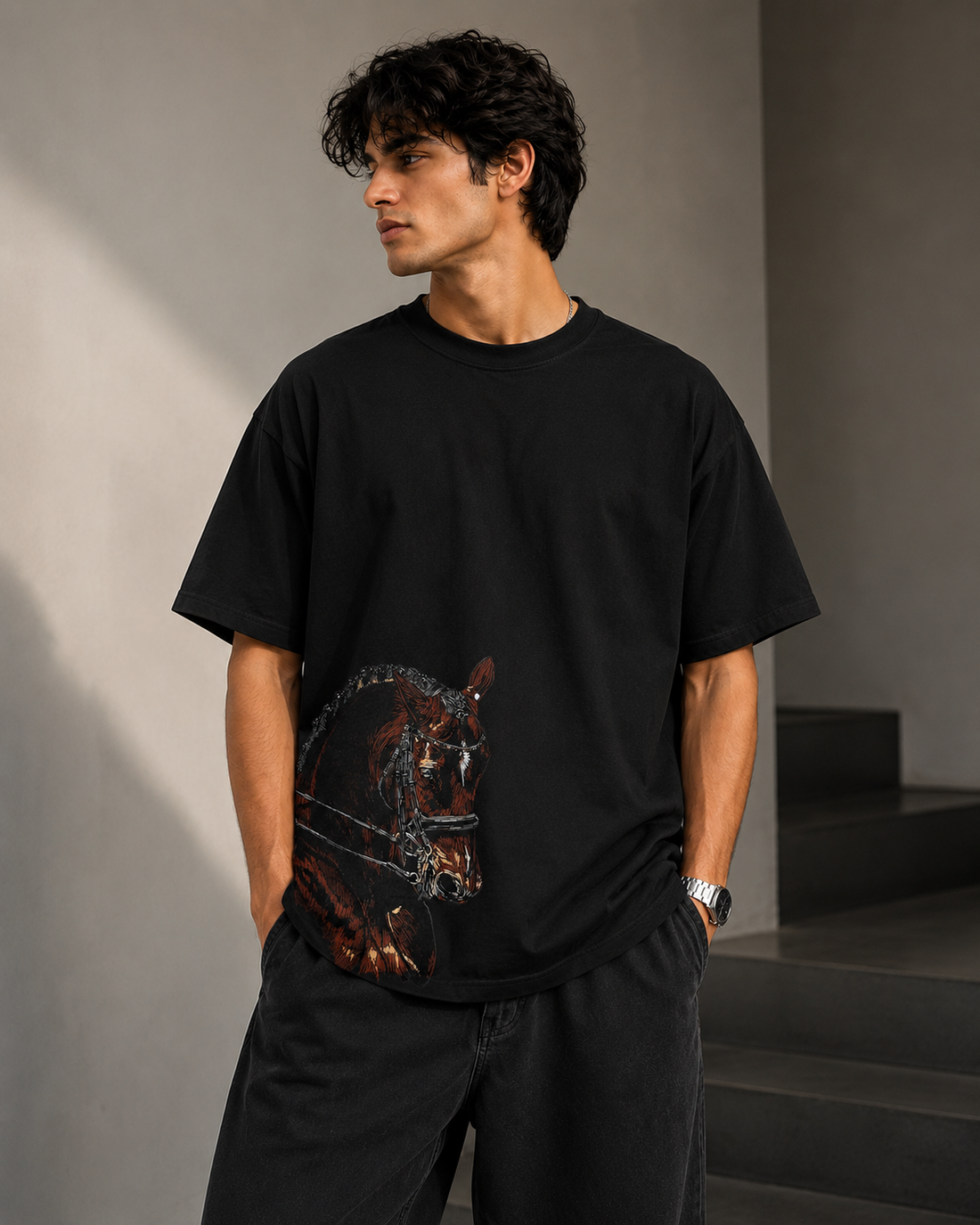 Dark mane Men T-shirt