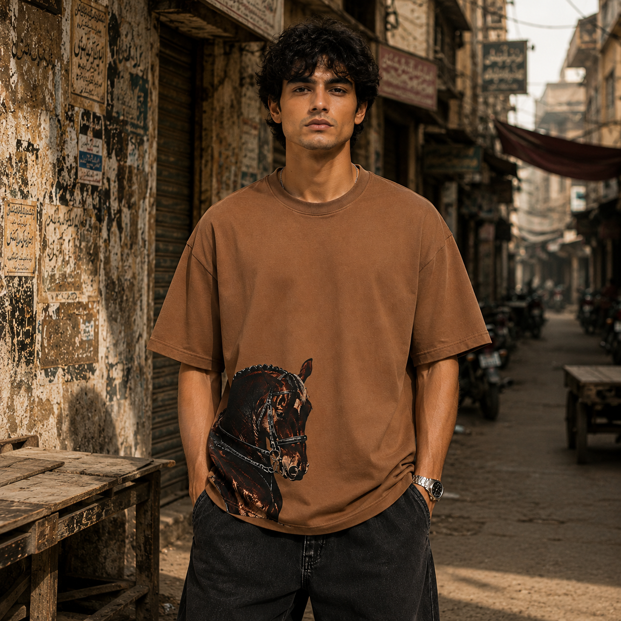 Dark mane Men T-shirt