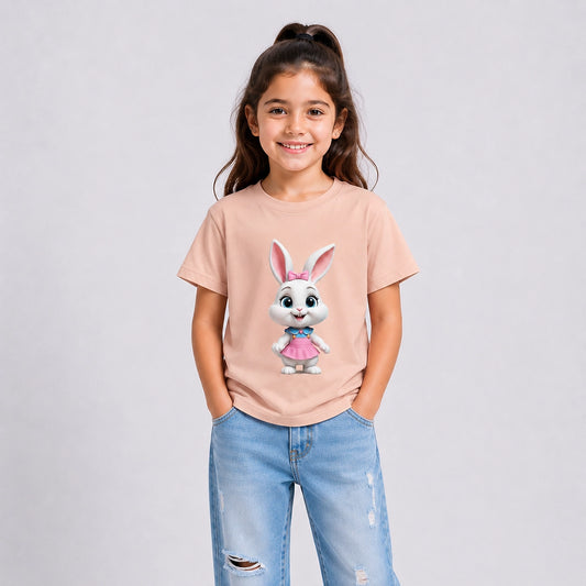 Bunny Bliss Girls Tee