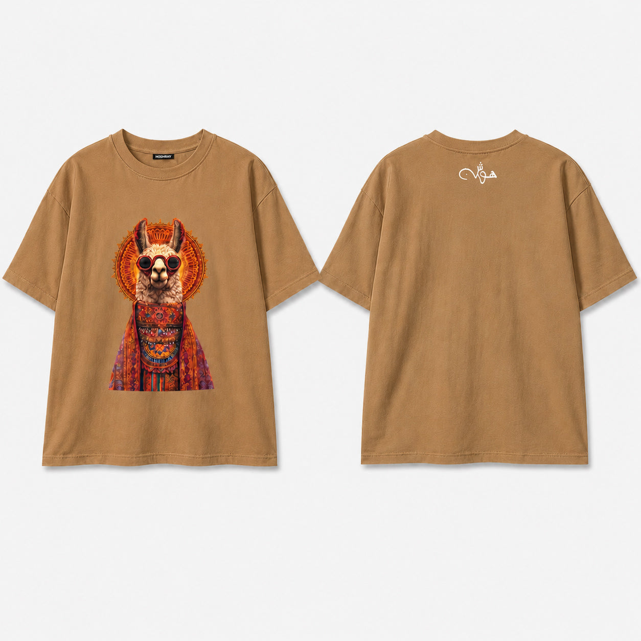 Llama Hand-Embellished Tee