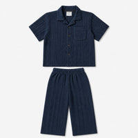 Weaved Kids Coord Set
