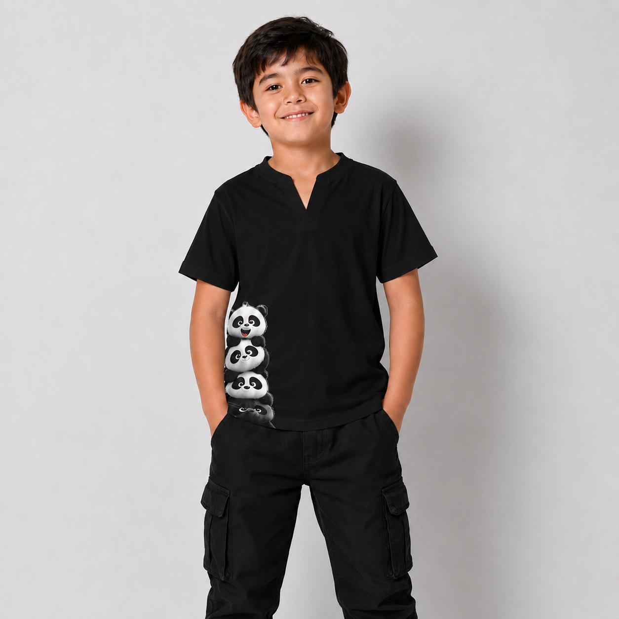Panda Squad Kids Tee