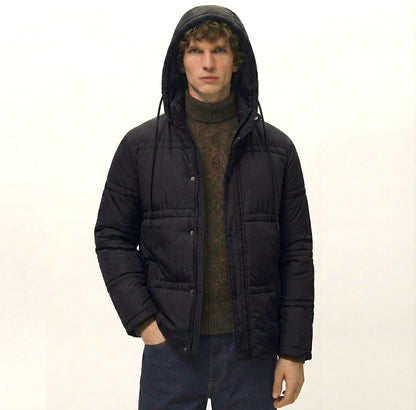 Unisex Sleeves Puffer Jacket