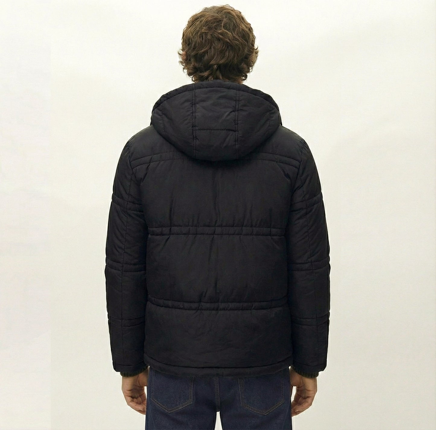 Unisex Sleeves Puffer Jacket