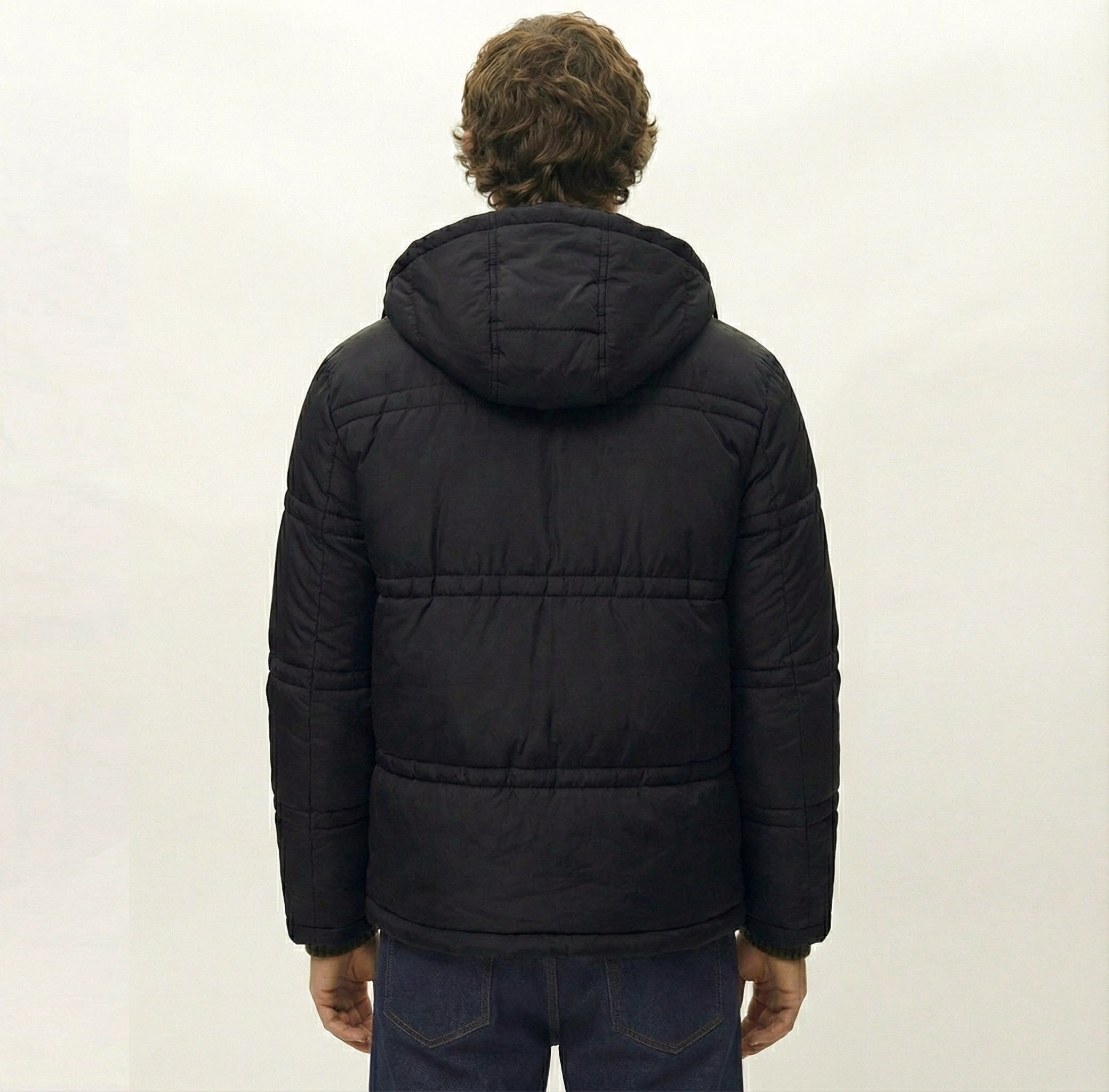 Unisex Sleeves Puffer Jacket